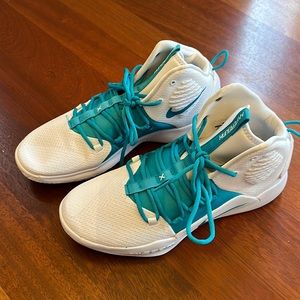 Nike Hyperdunk X RARE Teal Basketball Shoes Mens Sz 11.5